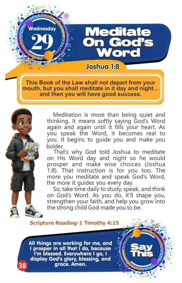 Meditate On God's Word